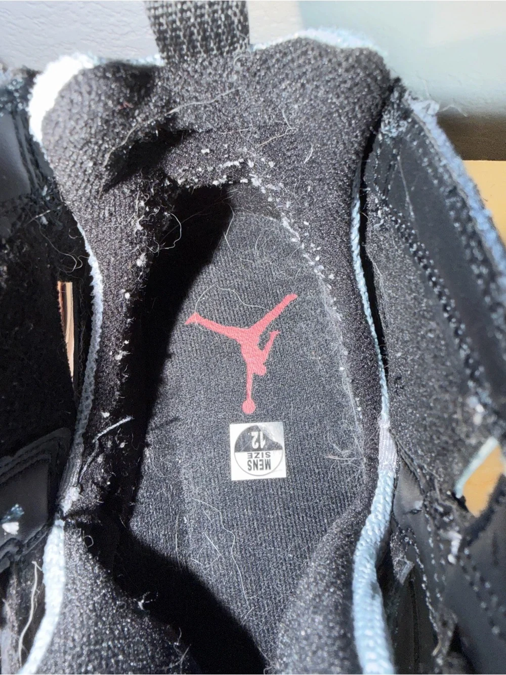 Nike Air Jordan True Flight Black Varsity Red Wolf Grey
